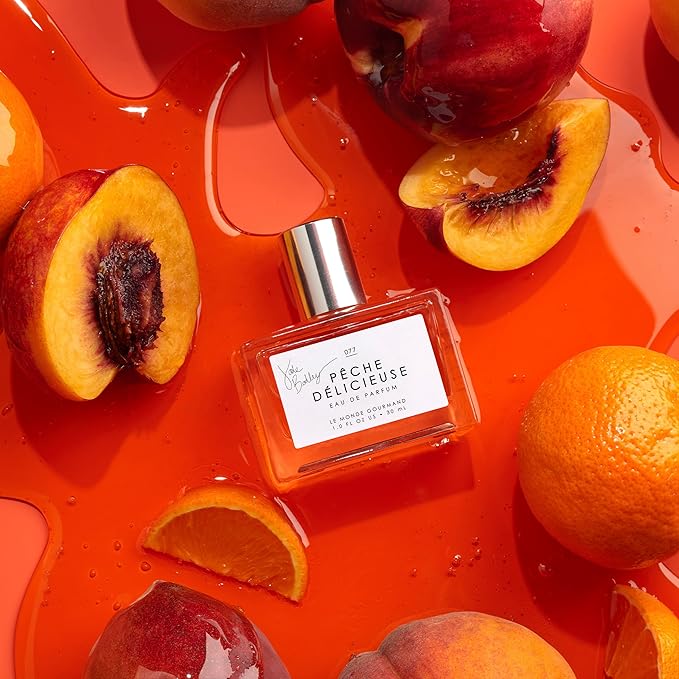 Le Monde Gourmand Pêche Délicieuse - Eau de Parfum – 1 fl oz (30 ml) - Peach, Vanilla, Caramel, Rose Perfume Notes-BrightBean Baby