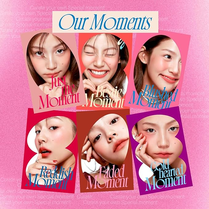 Lip&Cheek Blurry Pudding Pot | Faded Moment - Film | Makeup Blush, Buildable Lightweight, Multi-Use Soft Matte Finish | 5g-BrightBean Baby