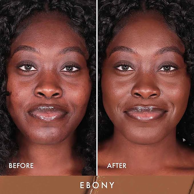 Wander Beauty Dualist Matte and Illuminating Concealer Makeup - Ebony - Dual-Ended Matte Concealer Stick + Liquid Concealer - Full Coverage Concealer Brightens & Hydrates Under Eyes - 0.28 fl oz-BrightBean Baby