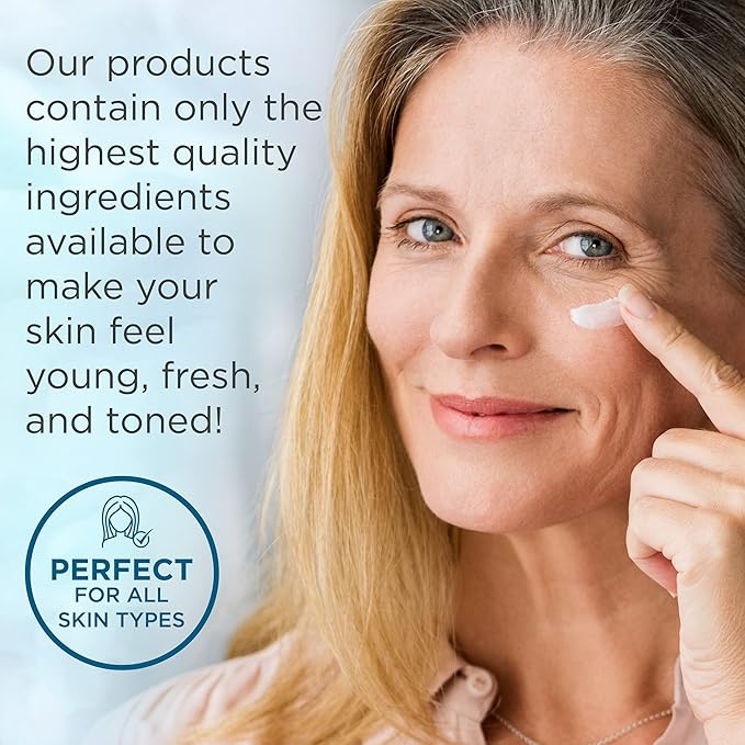 Vitality Eye Cream - Rich, Hydrating, Skin Brightening Eye Cream - For Dark Circles, Lines, & Wrinkles - Anti-Aging, Vegan, Cruelty-Free, for All Skin Types-BrightBean Baby