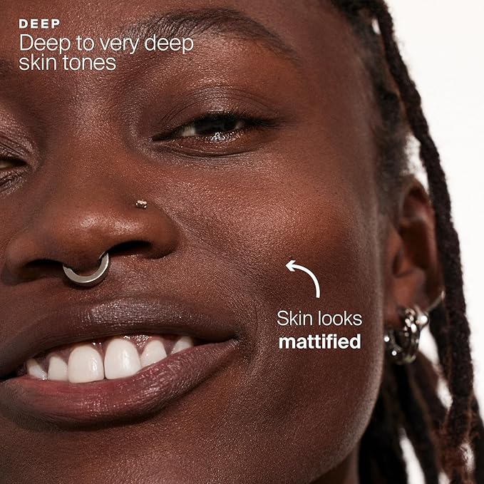 Supergoop! (Re) setting Mineral Powder, Deep - 0.15 oz - Makeup Setting Powder + Broad Spectrum SPF 35 PA+++ Sunscreen - With Ceramides, Olive Glycerides & Coated Silica Spheres-BrightBean Baby