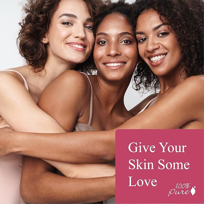 100% PURE BB Cream Shade 20 Aglow Full Face Coverage Skin Care & Glow - All-In-One Primer Concealer & Foundation Makeup - Shimmery, Dewy Youth Medium Color w/Warm Undertone - Vegan - 1 Fl Oz-BrightBean Baby