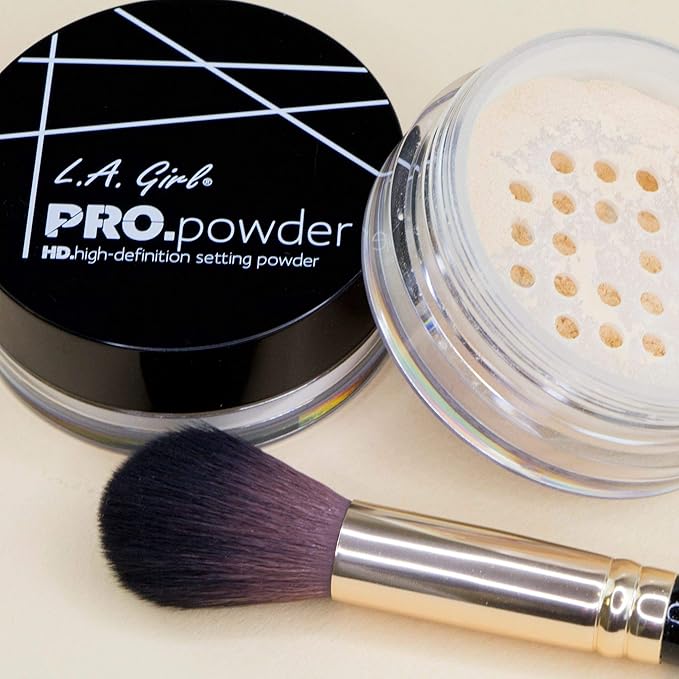 L.A. GIRL HD PRO Setting Powder - Banana Yellow-BrightBean Baby