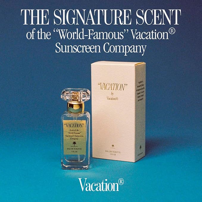 "VACATION" by Vacation Sunscreen Eau de Toilette, Beach Coconut Perfume for Women & Men, Scent of Sunscreen & Summer, Travel Size, 1 Fl. Oz.-BrightBean Baby