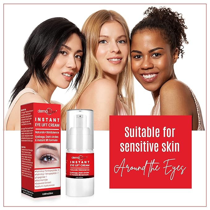 Rapid Reduction Eye Cream - Eye Cream Anti Aging Treatment for Dark Circles - Instant Under Eye Cream - Advanced Peptide Skin Tightening Formula - Instantly Removes Puffiness Wrinkles 20ml-BrightBean Baby