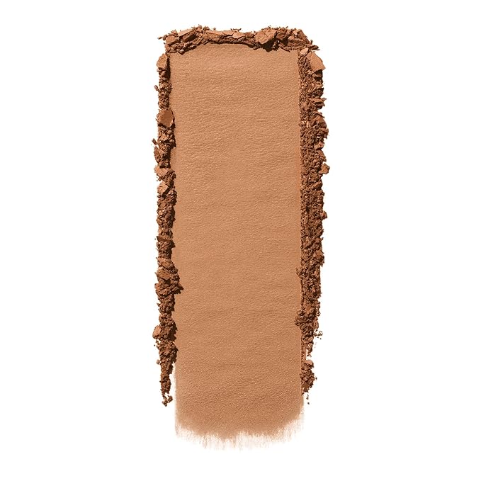 e.l.f. Primer-Infused Bronzer, Long-Lasting, Lightweight & Buildable Powder Bronzer, Delivers A Matte Finish, Vegan & Cruelty-Free, Catching Rays-BrightBean Baby