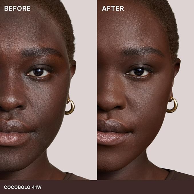 ILIA - Skin Rewind Complexion Stick - Foundation + Concealer + Skincare | Non-Toxic, Vegan, Cruelty-Free, Clean Makeup (41W - Cocobolo, 0.35 oz | 10 g)-BrightBean Baby