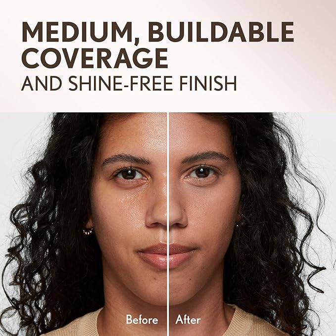Covergirl Clean Invisible Pressed Powder, Lightweight, Breathable, Vegan Formula, Creamy Beige 150, 0.38oz-BrightBean Baby
