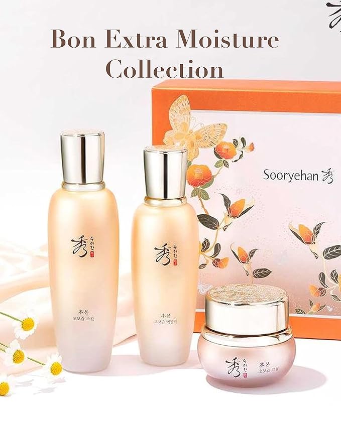 Sooryehan BON Extra Moisture Cream (1.7fl oz) - Premium Skin Moisturizer for Skin Barrier Night Repair, Red Ginseng | Korean Skincare-BrightBean Baby