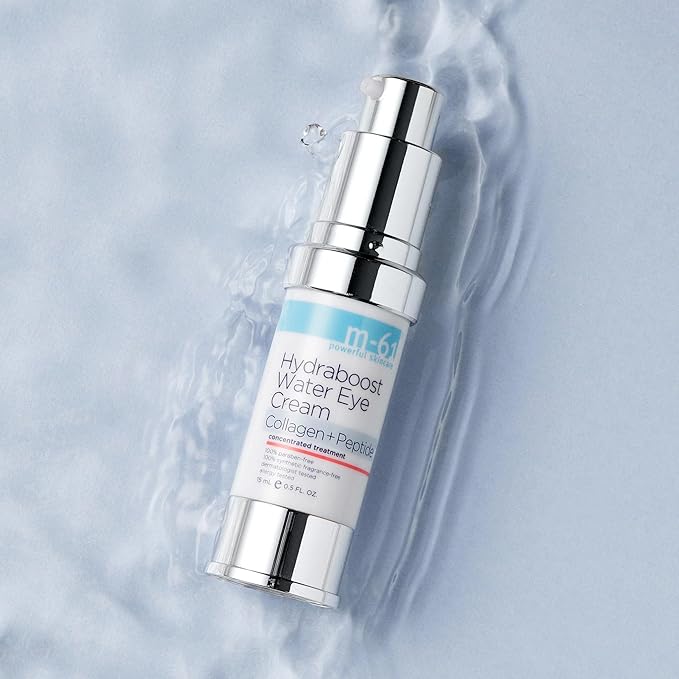 M-61 Hydraboost Collagen+Peptide Water Eye Cream - Age-defying vegan collagen and peptide water eye cream with vitamin B5 & baobab pulp extract.-BrightBean Baby