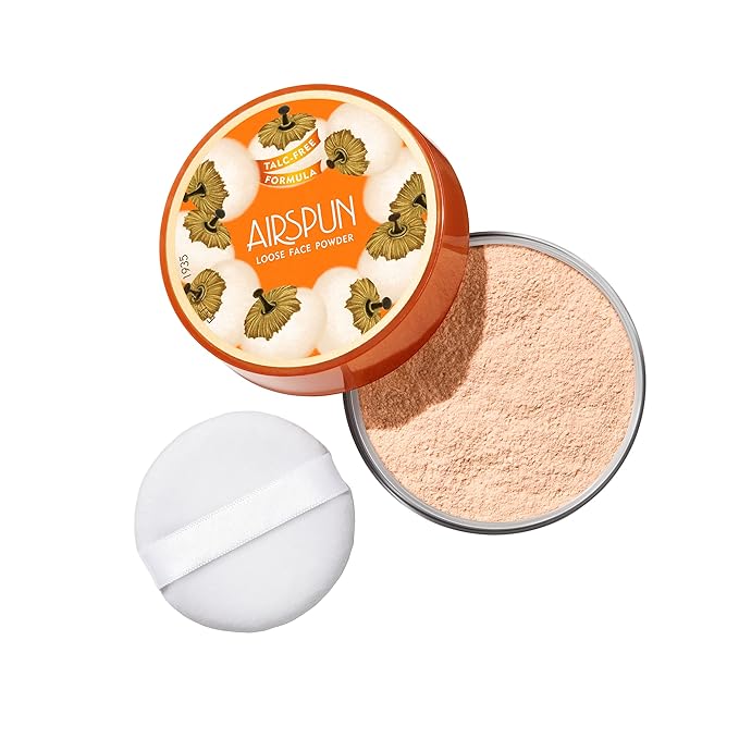Airspun Loose Powder Translucent Extra Coverage 2pk-BrightBean Baby