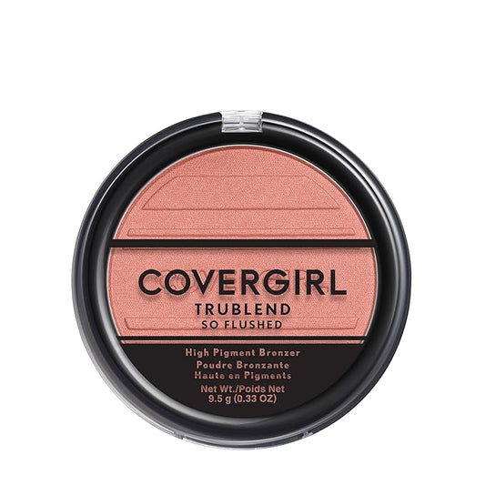 COVERGIRL Trublend So Flushed Coral Crush, Pressed, 0.33 Oz-BrightBean Baby
