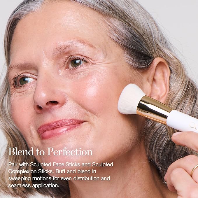 Ogee Blender Brush - Professional Quality Makeup Brush - Ultra-Soft Foundation Brush with Vegan Bristles for Flawless Makeup Application-BrightBean Baby