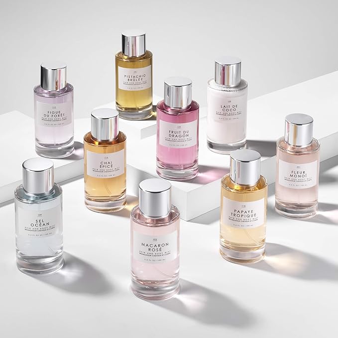 Le Monde Gourmand Sel Océan Hair & Body Mist - 3.4oz (100ml) - Honeysuckle, Muguet and Pink Sea Salt Fragrance Notes-BrightBean Baby