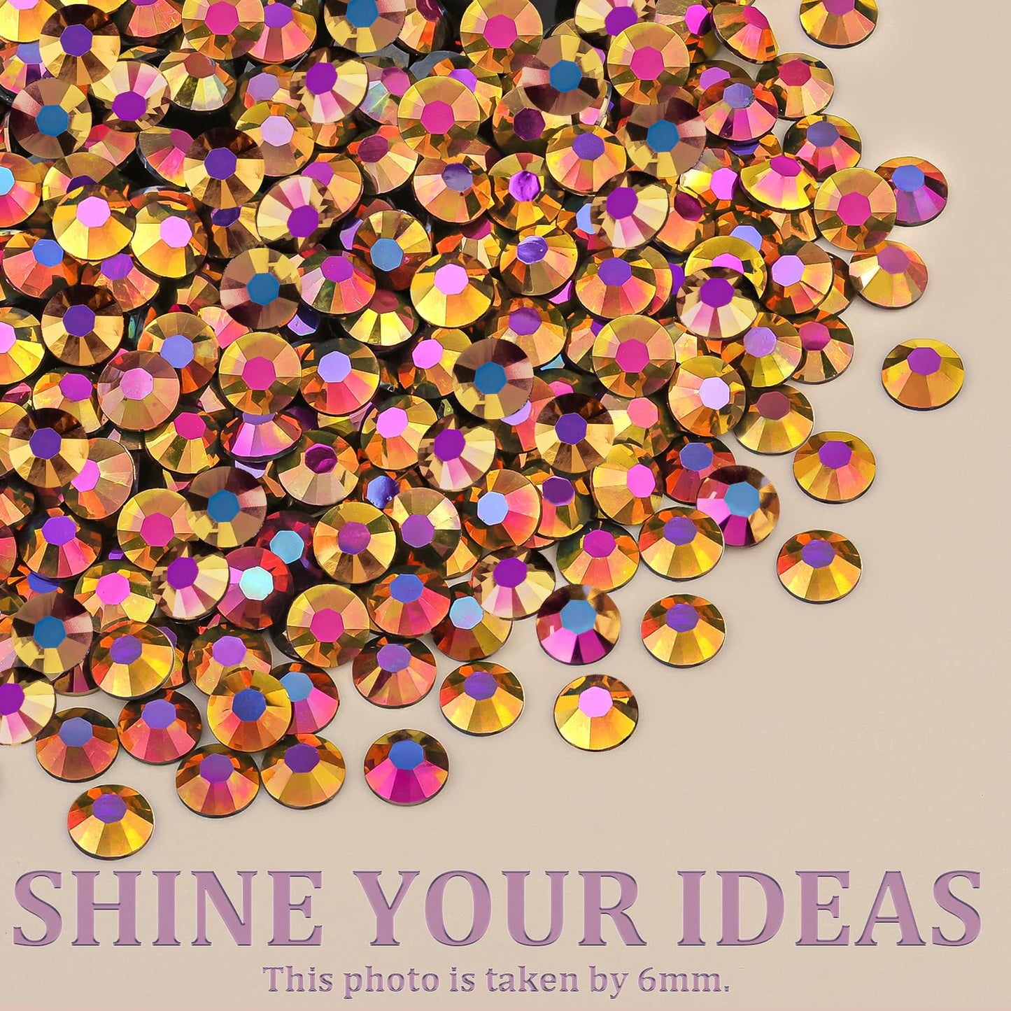 Resin Jelly Rhinestones for Crafting with B7000 Jewelry Glue, 2 Boxes Gold Rose AB Flatback Crystals with 3Pcs 10ml Glue, Bedazzling Non Hotfix Gems for DIY Tumblers Clothing Shoes Manicure-BrightBean Baby