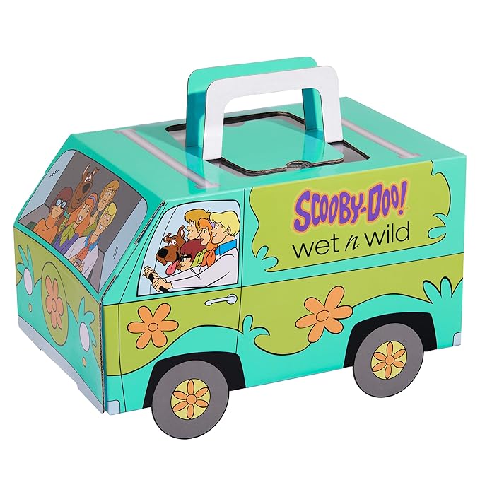 wet n wild Scooby Doo Limited Edition PR Box - Makeup Set with Versatile Brushes, Buildable & Blendable Palettes, Vibrant Colors, & Lip Glosses for Unique Looks, Cruelty-Free & Vegan-BrightBean Baby