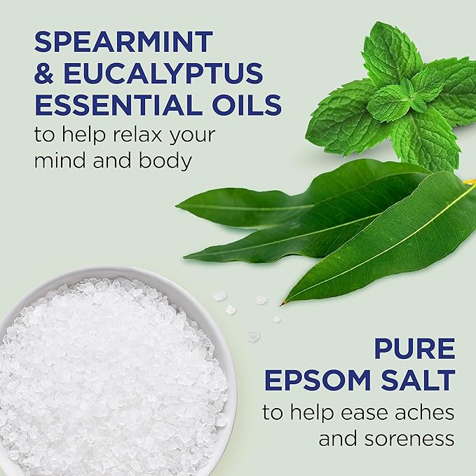 Dr Teal's Body Wash with Pure Epsom Salt, Relax & Relief with Eucalyptus & Spearmint, 24 fl oz (Pack of 4) (Packaging May Vary)-BrightBean Baby