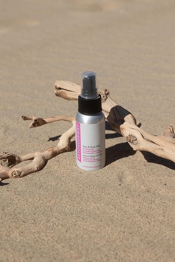Multi-Use Mist 60ML - Signature Essential Oil Blend No. 2 with Bergamot Mint, Coriander, Lavender & Pinyon Pine - Infused with Aloe Vera Leaf Juice, Hydrates & Balances Skin-BrightBean Baby