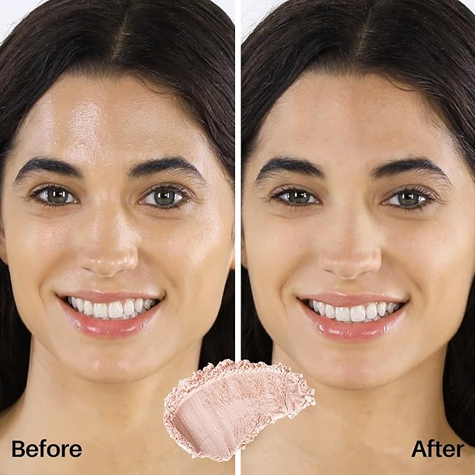 FV Baking Powder, Lightweight Loose Smooth Nature Setting Powder Highlighter Poreless Longwearing Matte Waterproof Oil Absorb Makeup Powder for Setting with No Flashback 0.35oz(10g)-BrightBean Baby