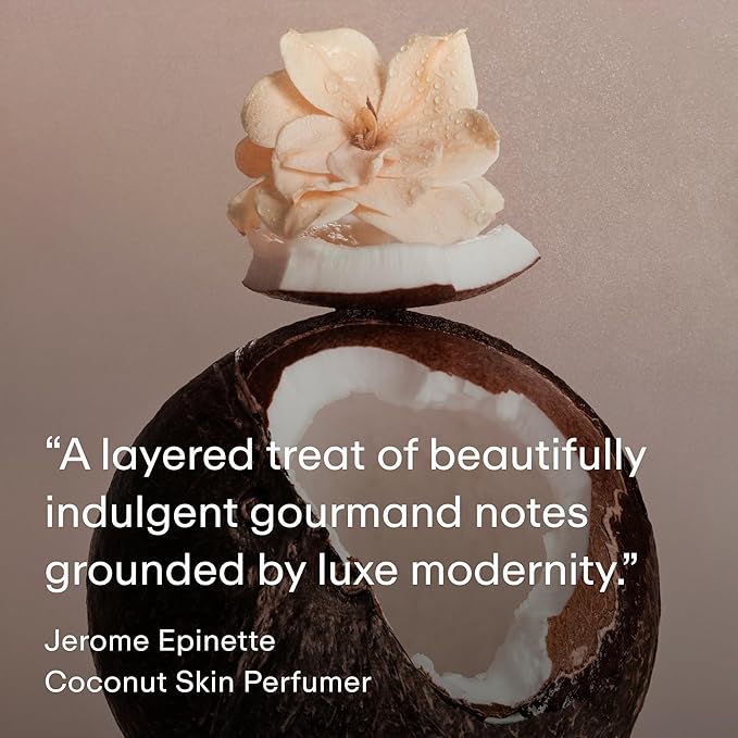 PHLUR Coconut Skin Body Mist - Hair & Body Mist Fragrance - Coconut Body Spray with Caramel, White Florals, Sandalwood & Amber (8 Fl Oz)-BrightBean Baby
