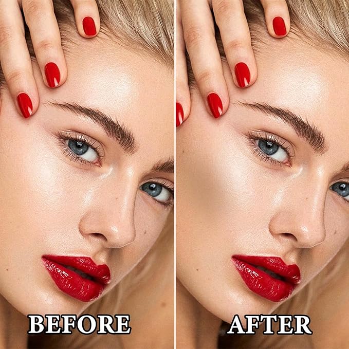 Liquid Contour Beauty Wand,Stick with Cushion Applicator,Cream Contour,Long Lasting Smoothly Moisturizng Silky Contour Stick Face Contouring Stick-BrightBean Baby