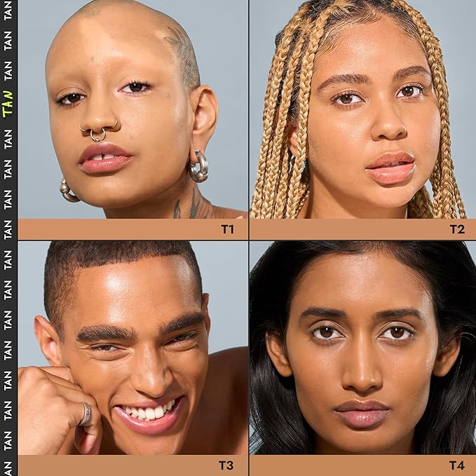 COVER FX Power Play Foundation - Shade T4 - Buildable Full Coverage - Waterproof Sweat-Proof Transfer-Proof - Natural Matte Finish - All Skin Types-BrightBean Baby