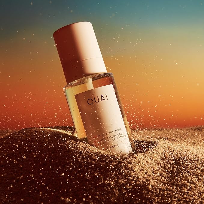 OUAI St. Barts Hair and Body Mist - Tropical-Scented Hair Perfume and Body Spray - Notes of Dragonfruit, Orange Blossom, Tuberose & Musk (3.3 Fl Oz)-BrightBean Baby