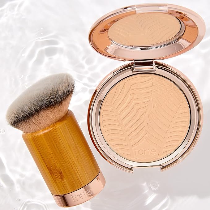 tarte Amazonian clay blurring powder foundation 32H Medium Honey-BrightBean Baby