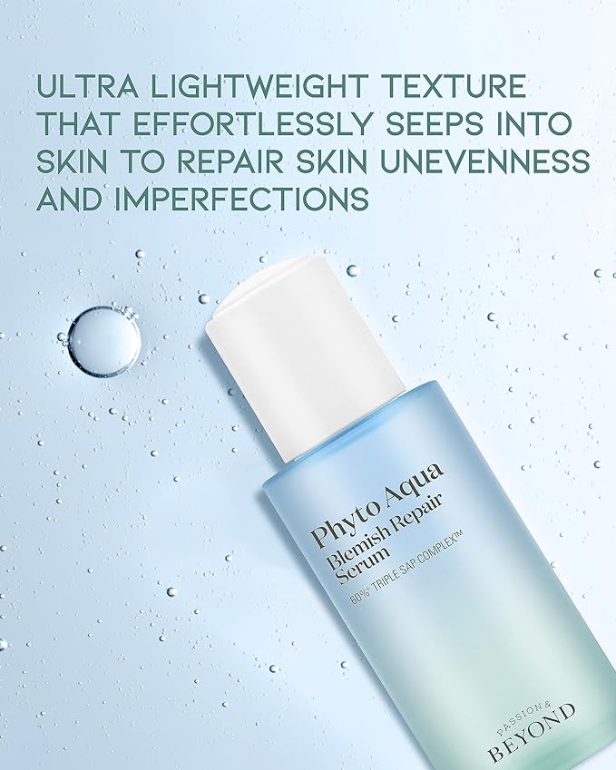 BEYOND Phyto Aqua Repair Face Serum (1.4fl oz) - Vegan Formula Korean Skin Care for Clear & Moisturized Skin, Hyaluronic Acid, Niacinamide-BrightBean Baby