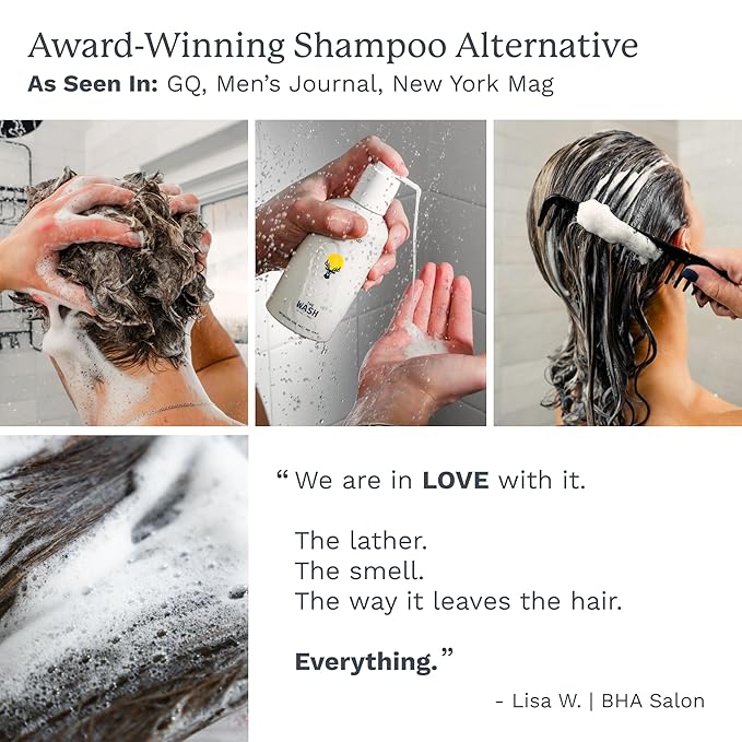Highland: The Wash. Your new hair and scalp optimized shampoo alternative. Hydrating, balancing, nourishing & strengthening. Crafted with botanical ingredients.-BrightBean Baby
