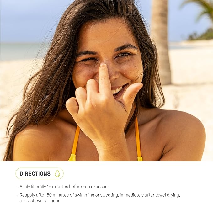 Raw Element Ultra-Moisturizing Tinted Face Cream, Non Toxic Mineral Face Sunscreen, Daily Tinted Moisturizer, Non-Nano Zinc Oxide, Reef Friendly, All Ages, SPF 30, 1.8 oz, Coconut, Pack of 1-BrightBean Baby