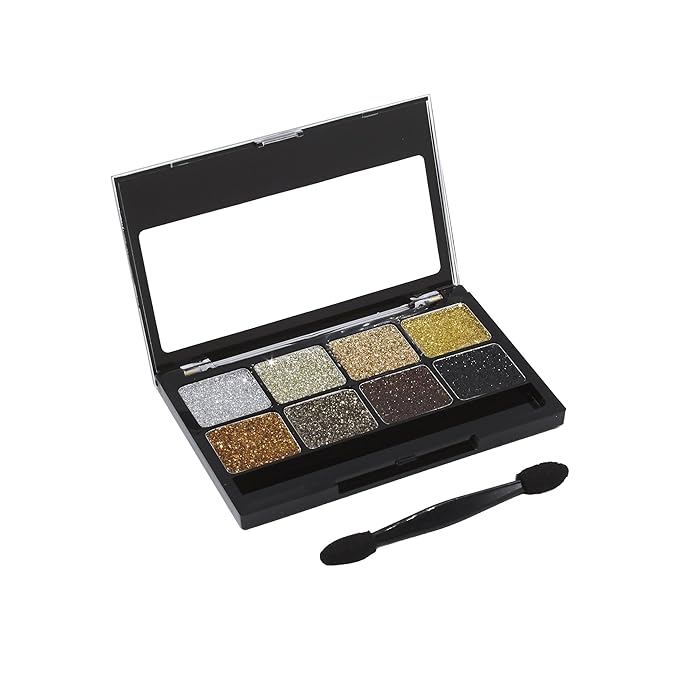 BYS Glitter Gel Makeup Palette 8 shades - Razzle Dazzle-BrightBean Baby