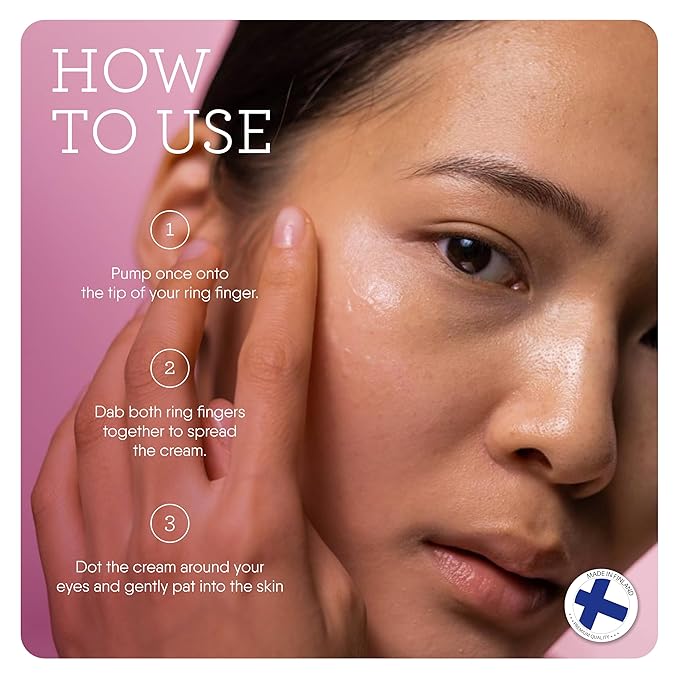 Overnight Eye Serum - Under Eye Serum for Night Time w. Hydrating Elderberry & Sea Fennel Stem Cells, Reduces Under-Eye Bags & Wrinkles, Anti-Aging Eye Serum-BrightBean Baby