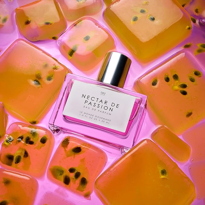 Le Monde Gourmand Nectar de Passion Eau de Parfum, 1 fl oz (30 ml), Full-Sized Perfume, Fragrance for Women, Playful & Comforting Scent, Passionfruit, Jasmine, and Sweet Musk Notes, Long-Lasting-BrightBean Baby