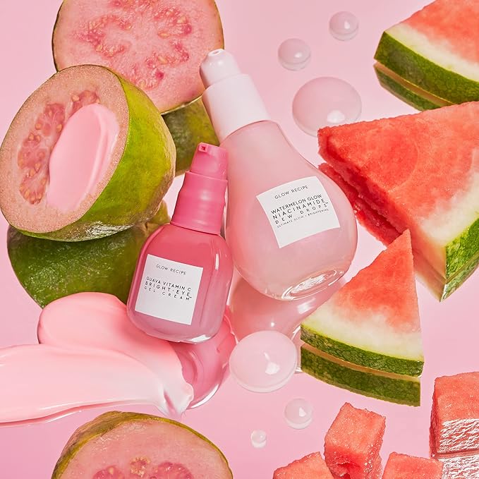 Glow Recipe Guava Vitamin C Brightening Eye Cream - Hydrating Under Eye Cream with Niacinamide, Peptides & Caffeine - Firming & Illuminating Dark Circles Under Eye Treatment for Puffiness (15ml)-BrightBean Baby