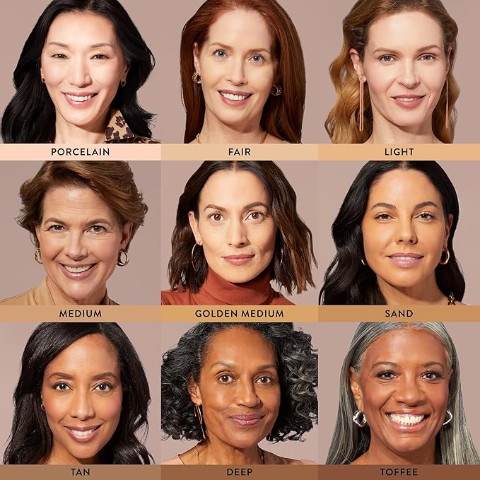 LAURA GELLER NEW YORK Baked Double Take Powder Foundation - Medium - Buildable Medium to Full Coverage - Matte Finish-BrightBean Baby