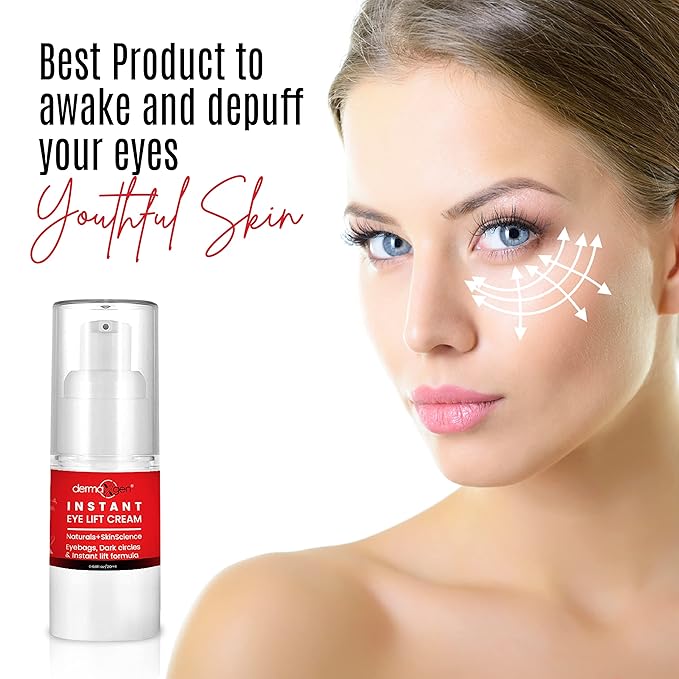 Rapid Reduction Eye Cream - Eye Cream Anti Aging Treatment for Dark Circles - Instant Under Eye Cream - Advanced Peptide Skin Tightening Formula - Instantly Removes Puffiness Wrinkles 20ml-BrightBean Baby
