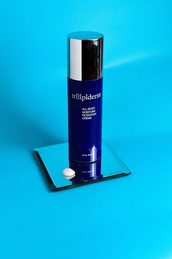 Trilipiderm Beach Lover Bundle- All-Body Moisture Retention Crème Sunscreen (8oz) & Protective Day Crème Broad Spectrum SPF 30 (1.7oz), Sunscreen Lotion UVA/UVB Set for Face, Body, Travel Size-BrightBean Baby