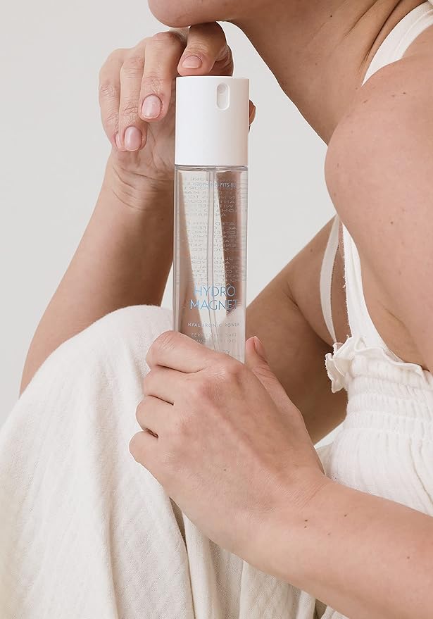 NOTHING FITS BUT Hydro Magnet Facial Mist, Hydrating Toner with Hyaluronic Acid, Fermented Sake & Multi Peptides (3.4 Fl Oz/ 100 ml)-BrightBean Baby