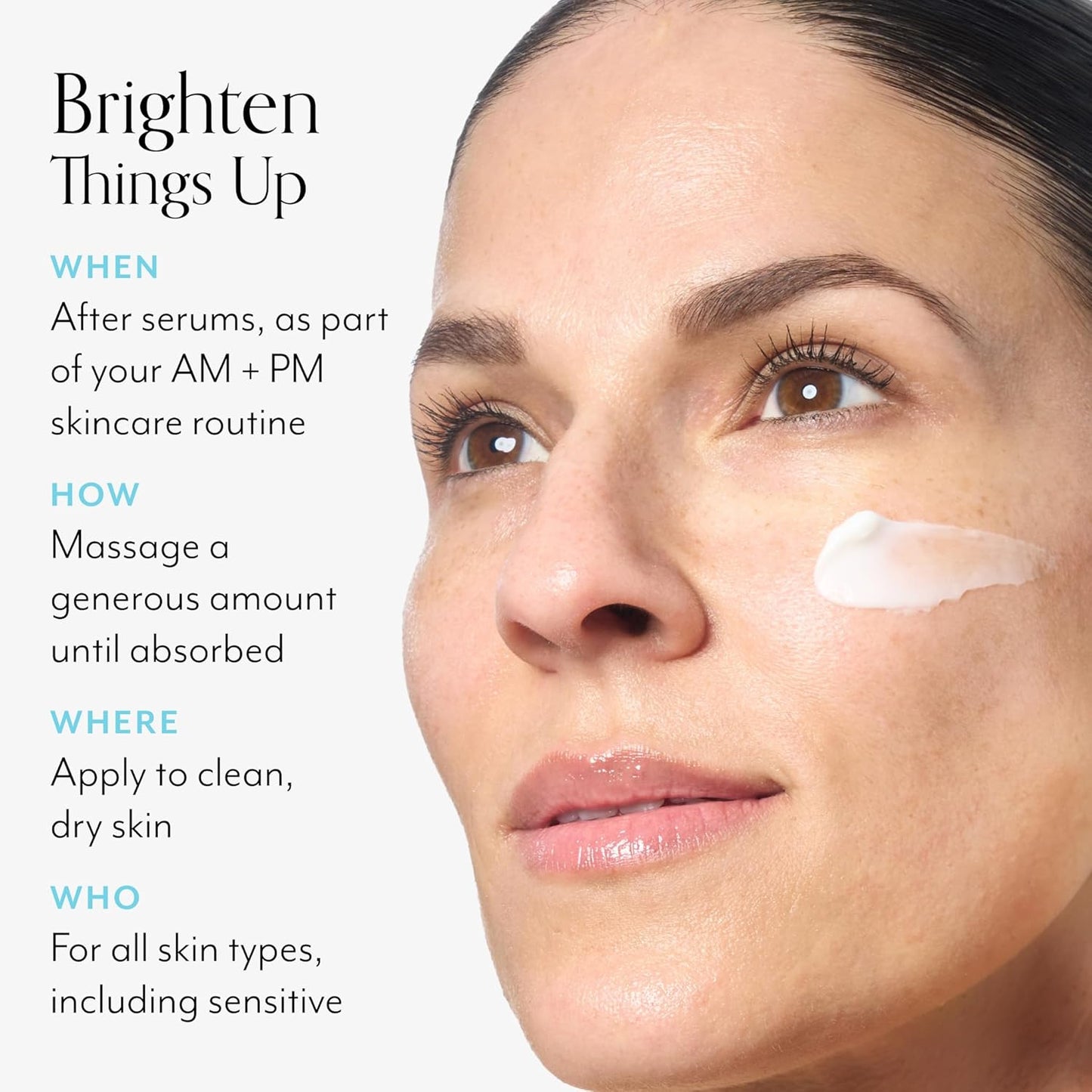 Bliss Vitamin C + Tri-Peptide Brightening Moisturizer | Squalane & Hydration Boosters | Anti-Aging Face Cream for Collagen and Elasticity | Clean Vegan & Cruelty Free 1.7 fl oz-BrightBean Baby