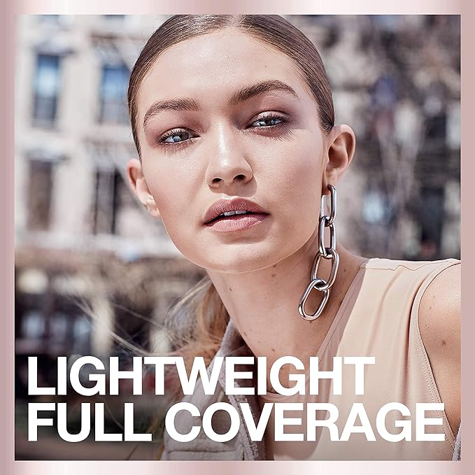 Maybelline Dream Urban Cover Flawless Coverage Foundation Makeup, SPF 50, Ivory-BrightBean Baby