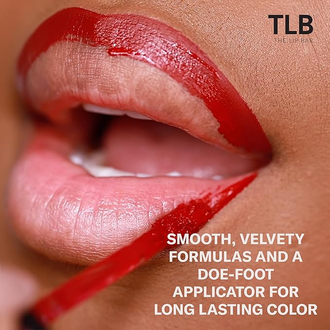 The Lip Bar - Perfect Pout Mini Lip Trio Gift Set (3 Products) - Nonstop Liquid Matte Lipstick & Non-Sticky Lip Gloss - Travel Size - Gift Box - Vegan, Gluten Free, Cruelty Free - Makeup & Cosmetics-BrightBean Baby