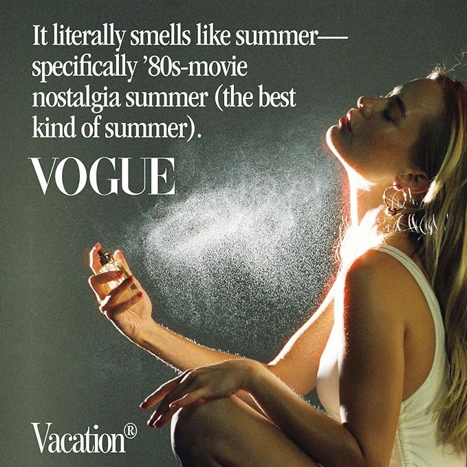 "VACATION" by Vacation Sunscreen Eau de Toilette, Beach Coconut Perfume for Women & Men, Scent of Sunscreen & Summer, Travel Size, 1 Fl. Oz.-BrightBean Baby