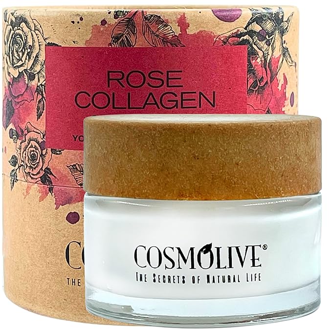 Natural Moisturizer Face Creams (Rose Collagen)-BrightBean Baby