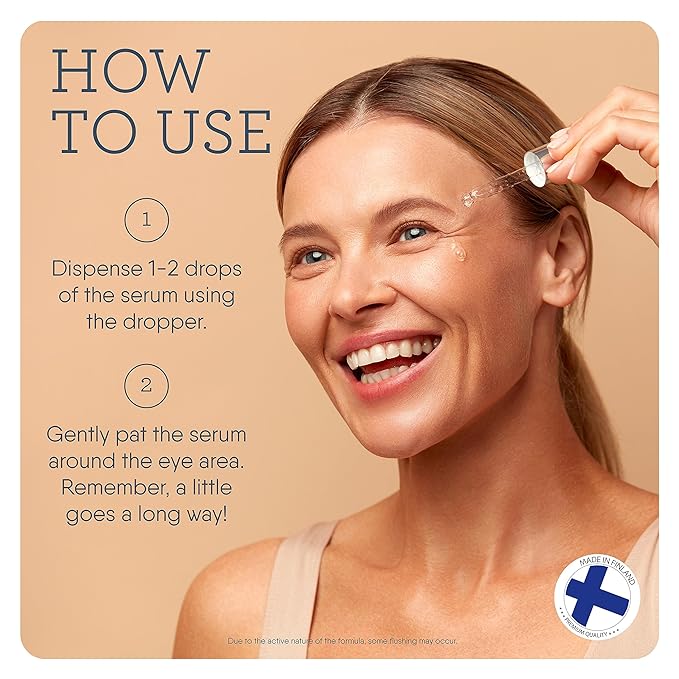 Egoboost Eye Serum - Eye Serum for Dark Circles and Puffiness, Hydrating Serum, Bright and Tight Eye Serum in Facial Skin Care Products, Mushroom Extract Eye Serum for Wrinkles-BrightBean Baby