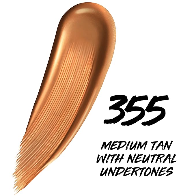 Maybelline Super Stay Up to 24HR Skin Tint, Radiant Light-to-Medium Coverage Foundation, Makeup Infused With Vitamin C, 335, 1 Count-BrightBean Baby