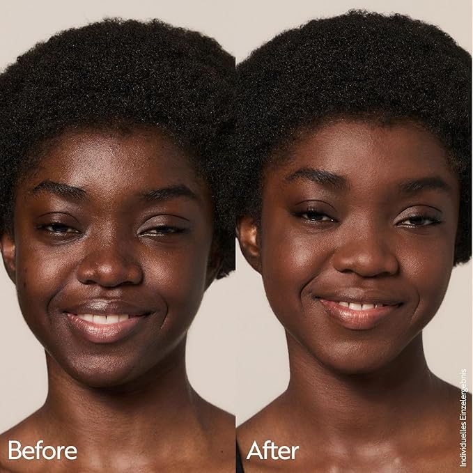 M. Asam MAGIC FINISH Supercharge Serum Foundation Deep Almond (1.01 Fl Oz) - Moisturizing Make Up & Firming Face Serum In One, Anti-aging CC Cream With Optimal Coverage & Hyaluronic Acid-BrightBean Baby