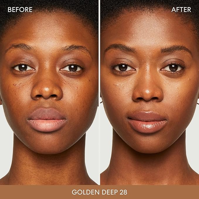 bareMinerals Original Get Started Kit, 4 Piece Mini Mineral Makeup Includes Original Loose Foundation, Face Primer, Setting Powder, Brush, Travel Sizes, Must-Have Kit, Vegan-BrightBean Baby