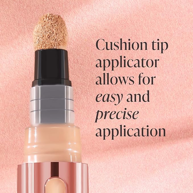 Mally Beauty - The Plush Pen Brightening Concealer Stick - Medium - Hydrating Turmeric, Vitamin E, and Hyaluronic Acid Infused Formula - Medium Buildable Coverage with a Natural, Smooth Finish-BrightBean Baby