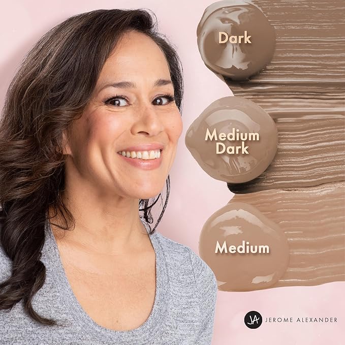 MagicMinerals AirCushion Foundation by Jerome Alexander, Cushion Foundation with Skincare Actives, Long-Lasting, Semi-Matte Finish, Full Buildable Coverage (Medium)-BrightBean Baby